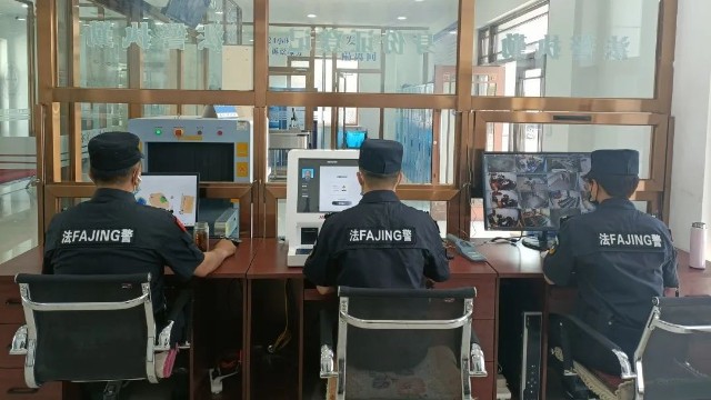 安檢室改造升級(jí)安檢設(shè)備，左中法院加強(qiáng)司法安全防線