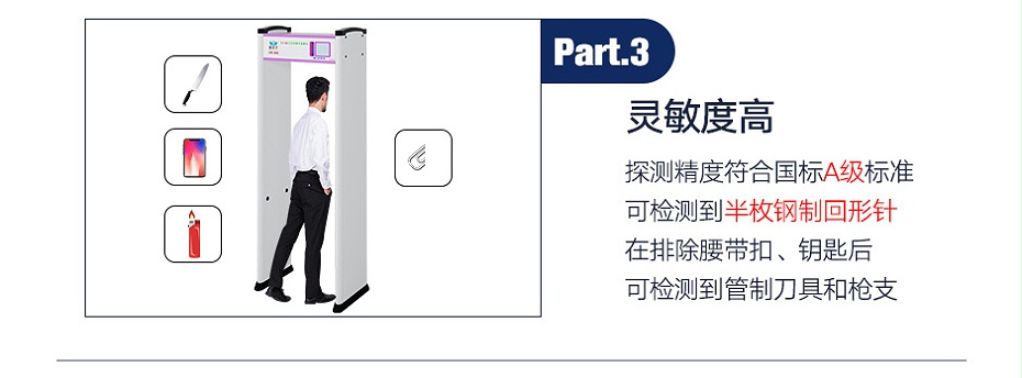 優(yōu)質(zhì)的高靈敏度安檢門(mén)